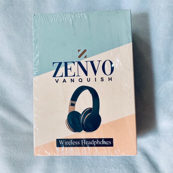 Zenvo Headphones Nwt Zenvo Vanquish Ruby Red Over Ear Wireless Headphones Poshmark